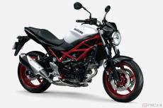 スズキ「SV650」新型モデル登場 独自路線を貫くロードスポーツがカラーチェンジ