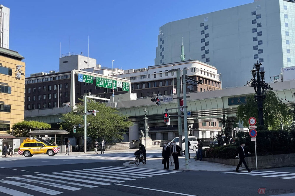 首都高速都心環状線 呉服橋出入口・江戸橋出入口 あす午前0時に廃止