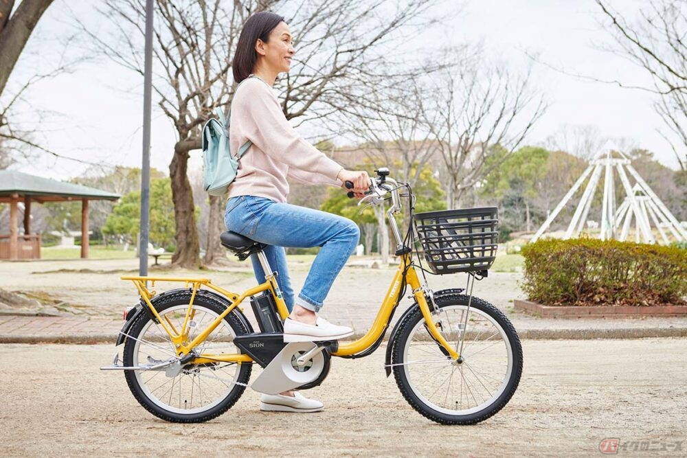 ヤマハの電動アシスト自転車「PAS SION-U」がフルモデルチェンジ