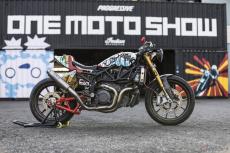 インディアンモーターサイクルのデザイン・ディレクターも高評価 「The One Moto Show」に展示された TR1200カスタム