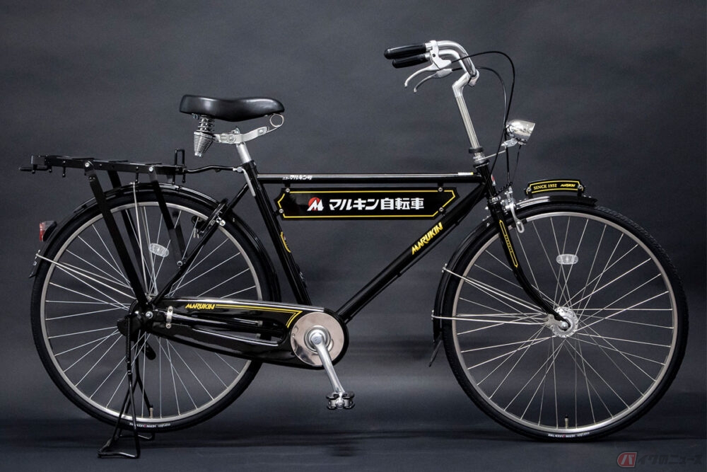 実用自転車 帝國輪業/TEIRIN 昭和30年代 昭和レトロ タイヤ新品 軽整備 昭和の時代、働く自転車と言えばこのカタチだった 「マルキン自転車