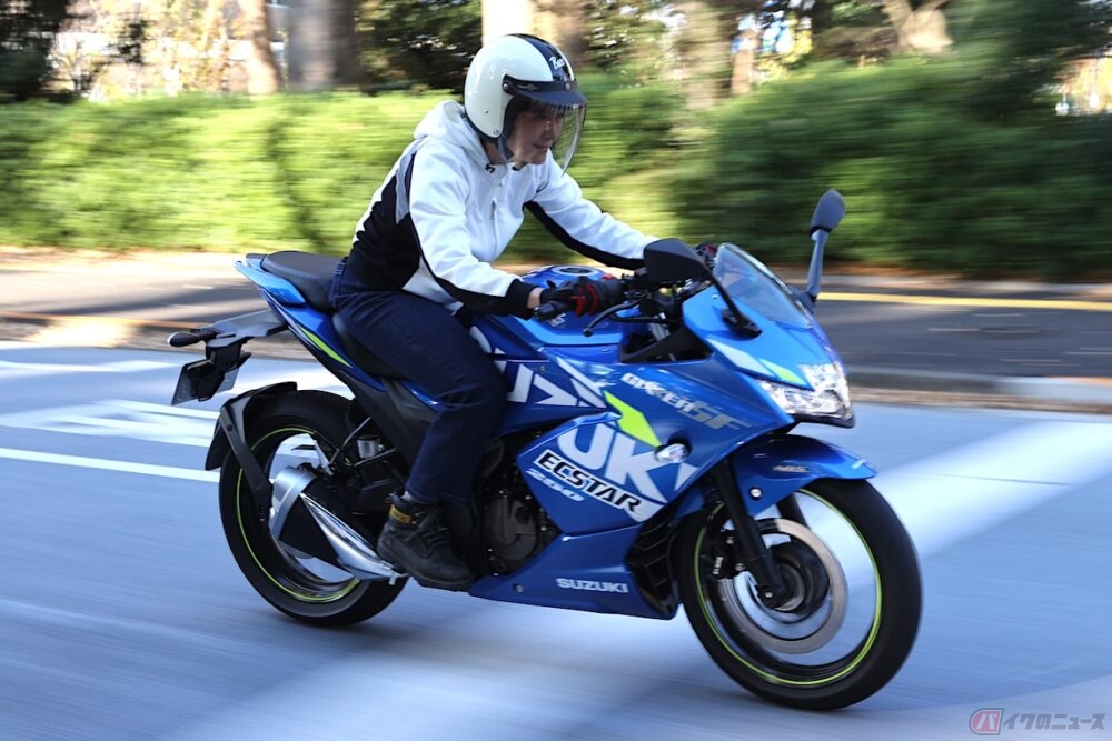 フルカウルスポーツに憧れるママライダーが、SUZUKIの250ccc油冷シングルスポーツ「ジクサーSF250」に乗ってみました！