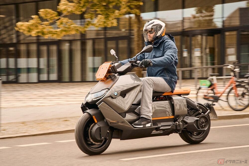 BMW Motorrad新型電動バイク「CE 04」発表 最大130kmの航続距離を実現した都市型モビリティ登場