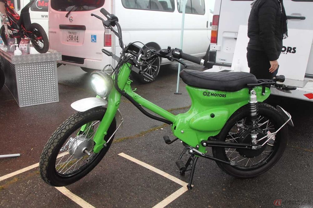 ホンダ「スーパーカブ」をEVにコンバージョン 「e-CUB」から見えるカスタム・バイクの未来形