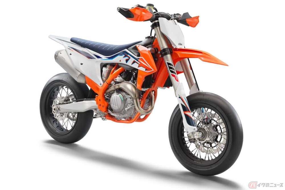 究極を謳うスーパーモタードレーサー KTM「450 SMR」2022年型登場｜Infoseekニュース