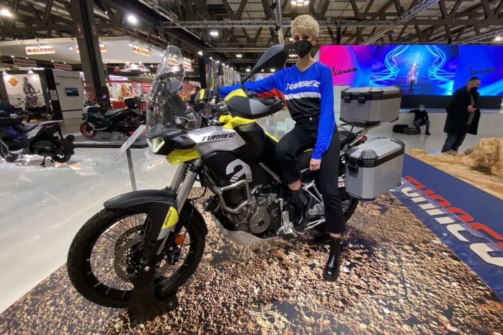 アプリリアのオフロードモデル「トゥアレグ660」を発表【EICMA 2021】