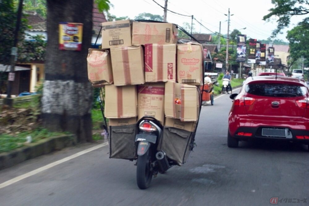 違反になる!? キャンプツーリングなどを楽しむためのバイクの過積載