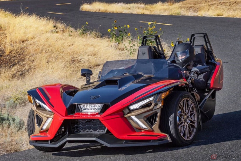 ポラリス「スリングショット・シグネチャー・LE」 個性派3輪バイク最新