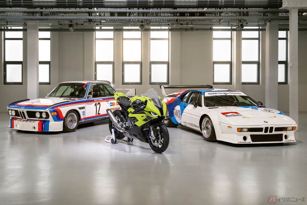 BMW Motorrad「M 1000 RR 50 Years M」 「BMW M社」の設立50周年を祝う特別仕様車発表｜Infoseekニュース