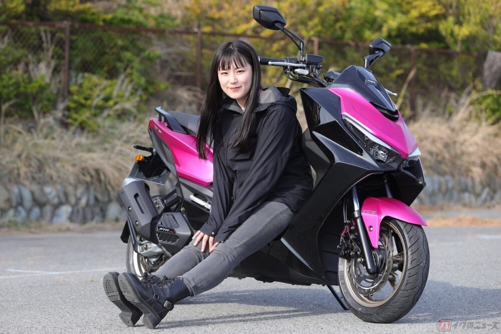 台湾での先行販売で人気爆発！KYMCO「KRV180TCS」に試乗～『高梨はづきのきおくきろく。』～｜Infoseekニュース