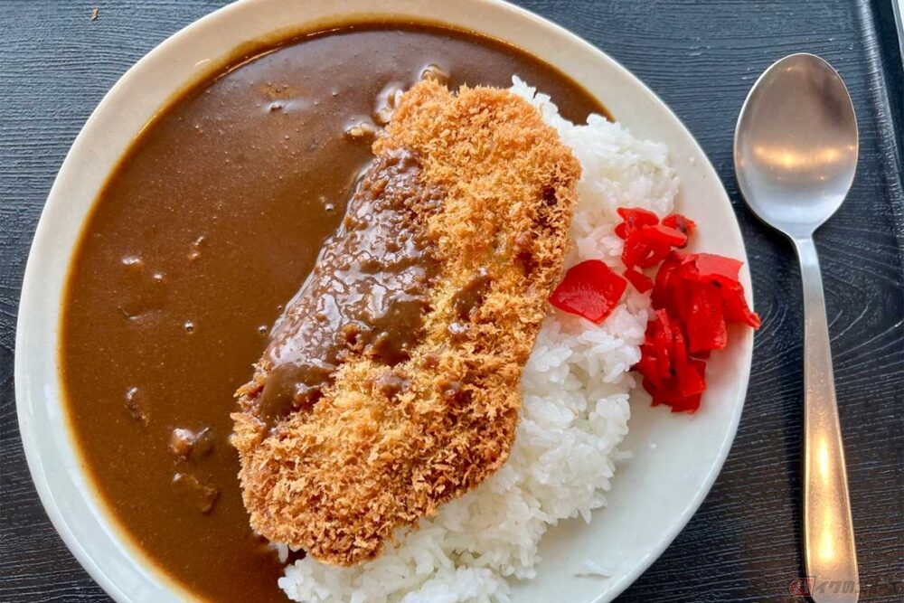 圏央道「狭山PA」外回り　秩父名物を使った「わらじカツカレー」に出会った　バイクで行く高速道路グルメ