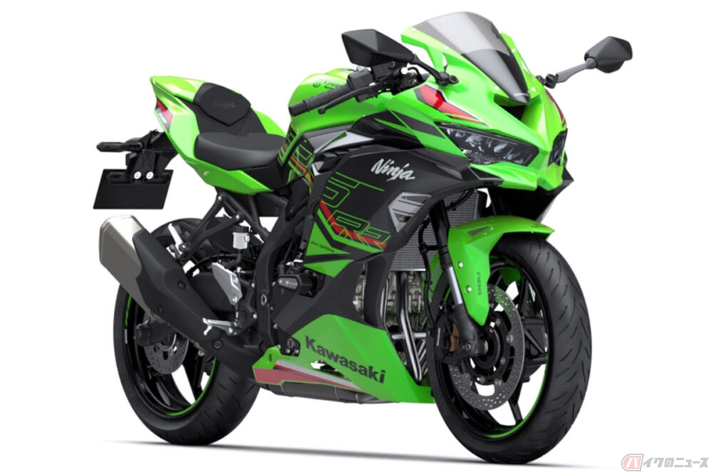 カワサキ「Ninja ZX-25R」2023年モデル 「RR」も加わった最新型を