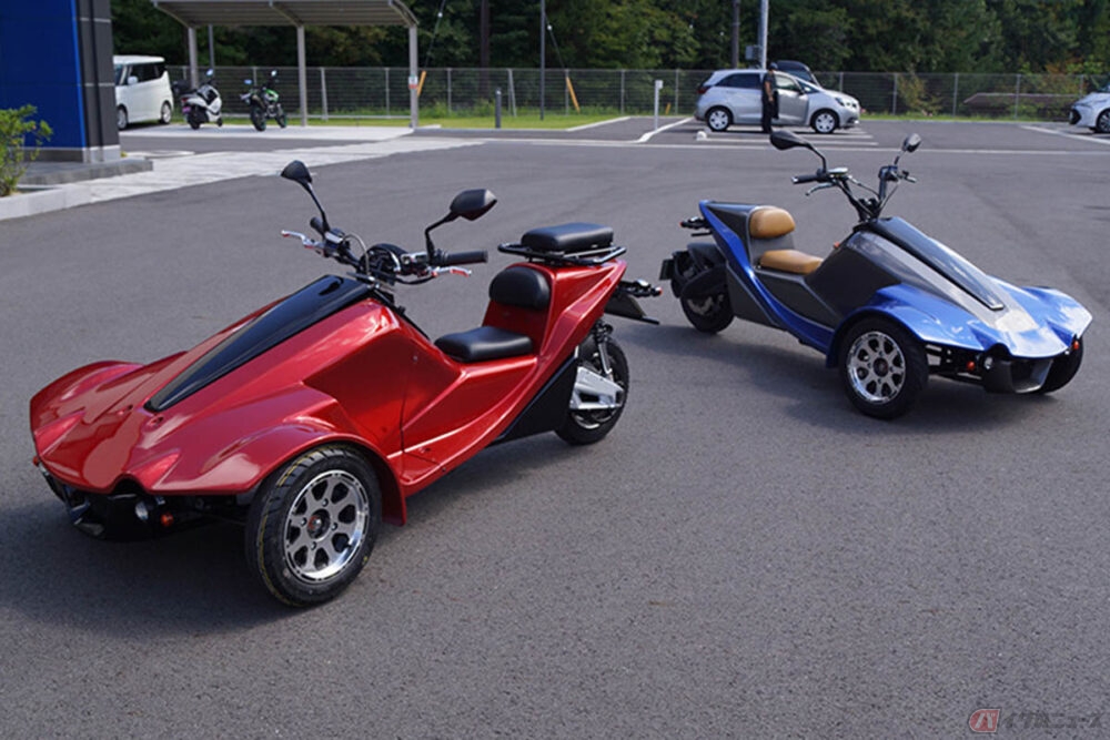 普通免許で乗れる前2輪の「EVリバーストライク」車検不要の電動バイク登場｜Infoseekニュース