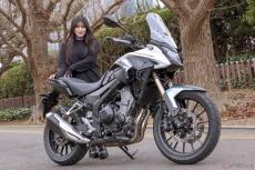 ホンダの万能バイクここにあり！クロスオーバーモデル「400X」の魅力とは〜高梨はづきのきおくきろく。〜