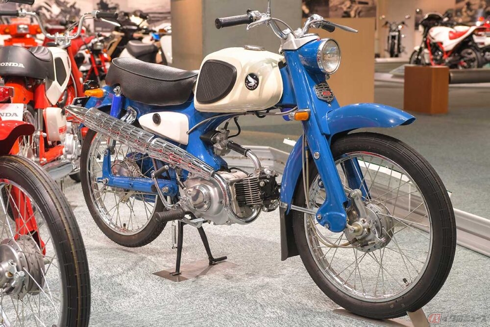 1960年代の「スーパーカブ」のバリエーションモデルは