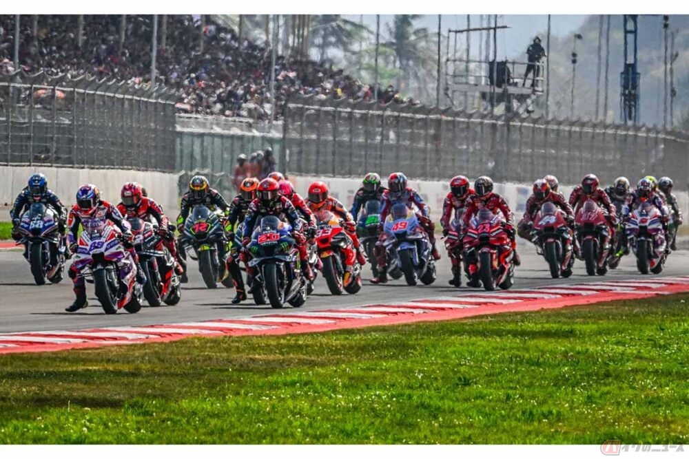 【MotoGP第15戦インドネシアGP】ホルヘ・マルティンがスプリント、バニャイアがレース2を制覇