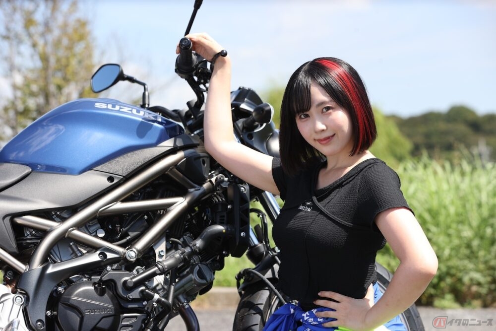 Vツインエンジンのパワーや楽しさを味わえる、スズキのミドルクラスの