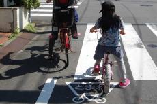 親子でおでかけサイクリング　親が走るべき位置は子供の前？　それとも後？