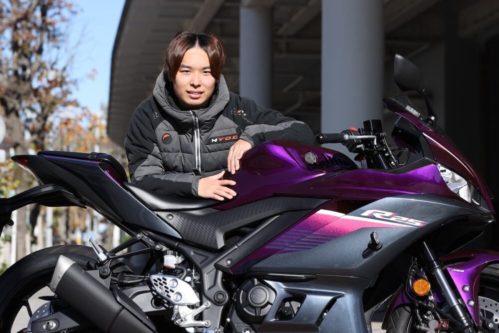 ヤマハYZF R25 （ヤマハ「YZF-R25」は優しい乗り味の250