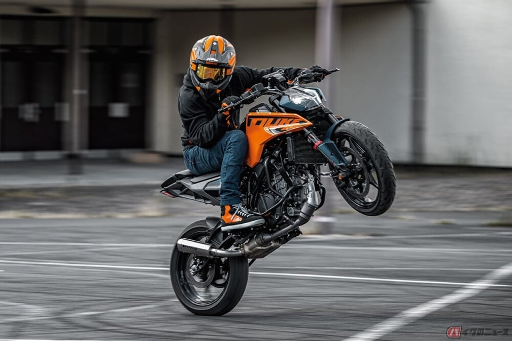 KTM「125 DUKE」全面刷新したシリーズ最小の原二モデルを7月以降に国内導入｜Infoseekニュース