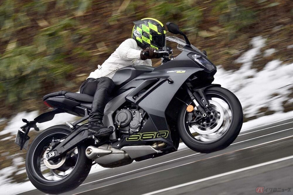 悪天候だからこそわかった!? クラス制圧を予感させるトライアンフ