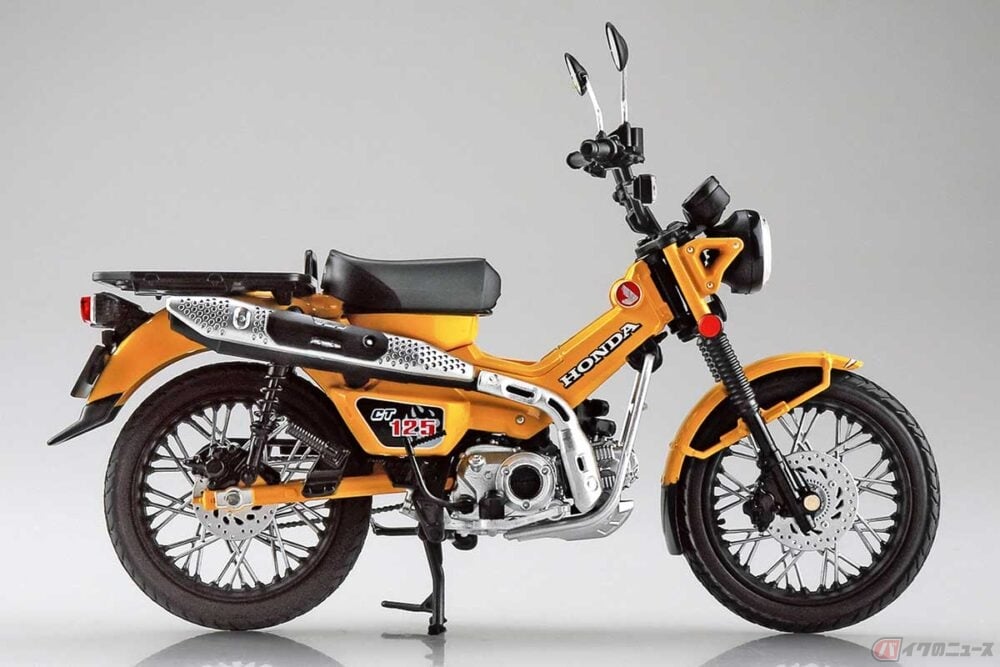 ホンダ ハンターカブ C105H 黄色 エブロ 1/10 絶版・未展示＞EBBRO エブロ 1/10 Honda Hunter Cub C105H (YELLOW