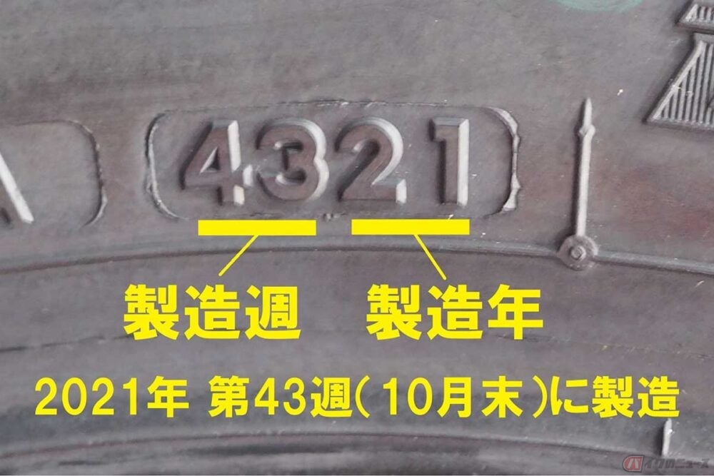 タイヤにも「賞味期限」がある!?