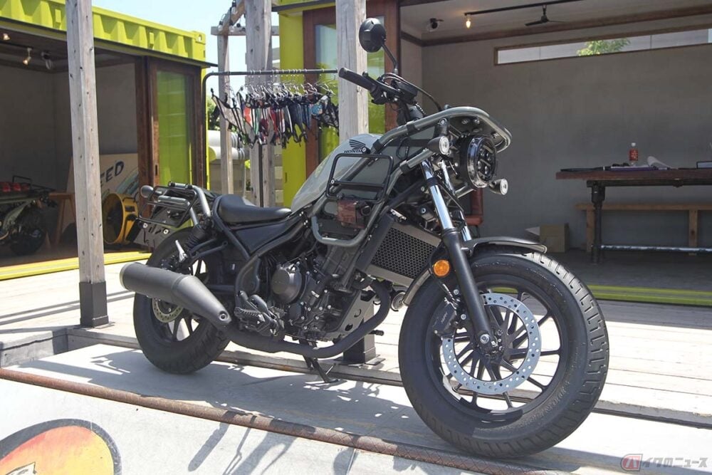 ホンダ「レブル250」がユーザーフレンドリーなアドベンチャーモデルに