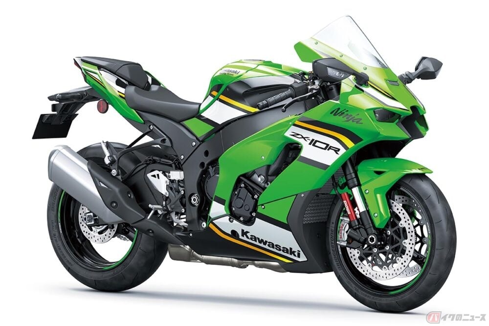 これぞ次世代Ninjaスタイル！ カワサキが「Ninja ZX-10R」と「Ninja ZX-10R KRT EDITION」の新型モデルを公開