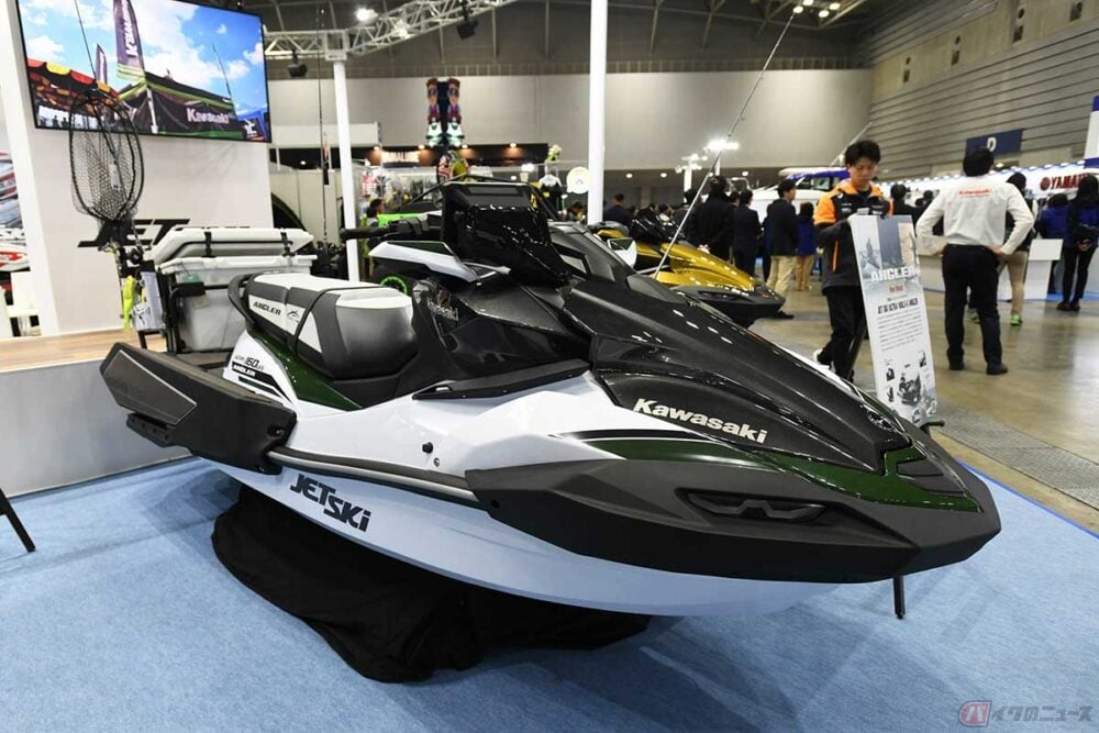 意外な組み合わせ　カワサキの過激な「JET SKI」に釣り仕様!?　国内導入が待ち遠しい！