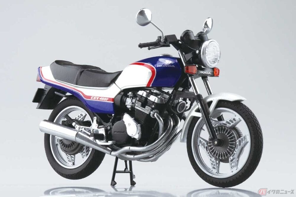 あの頃の400マルチ!!　ホンダ「CBX400F」が1／12スケールで新登場