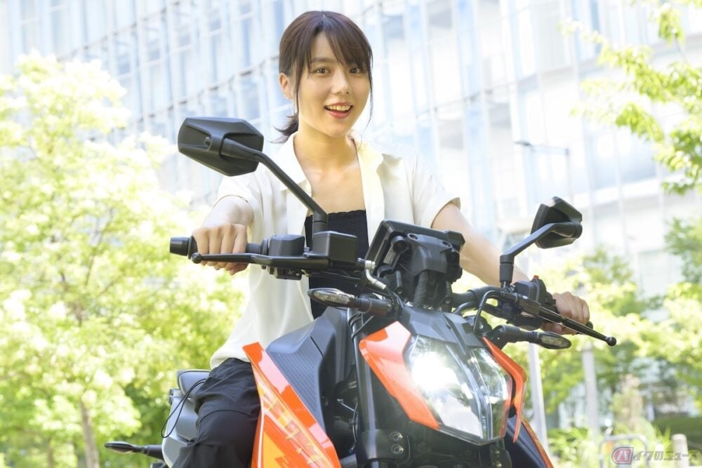 街中最強モデルに決定！ KTM『250 DUKE』に試乗します 〜小野木里奈の○○○○○日和〜