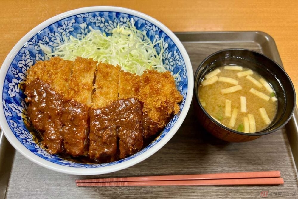 名古屋の「味噌かつ」が仙台でも定番に？　東北道「菅生PA」で「仙台味噌かつ」を実食