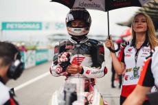 リタイアを選択した中上貴晶選手、リアからの振動には危険を感じるほど【MotoGP第19戦マレーシアGP】