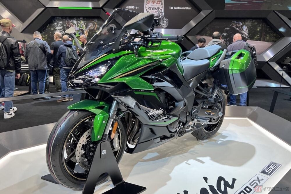 カワサキ「Ninja 1100SX」 排気量アップで進化した2025年モデルを公開