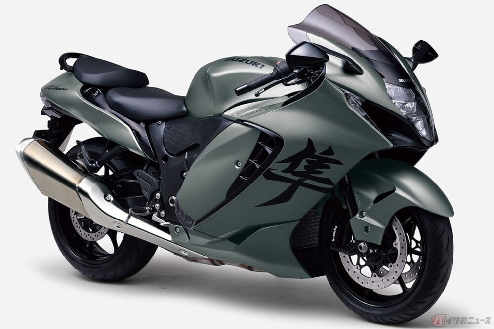 全18色のカラーオーダーも可能!! スズキ「Hayabusa」2025年モデル発売