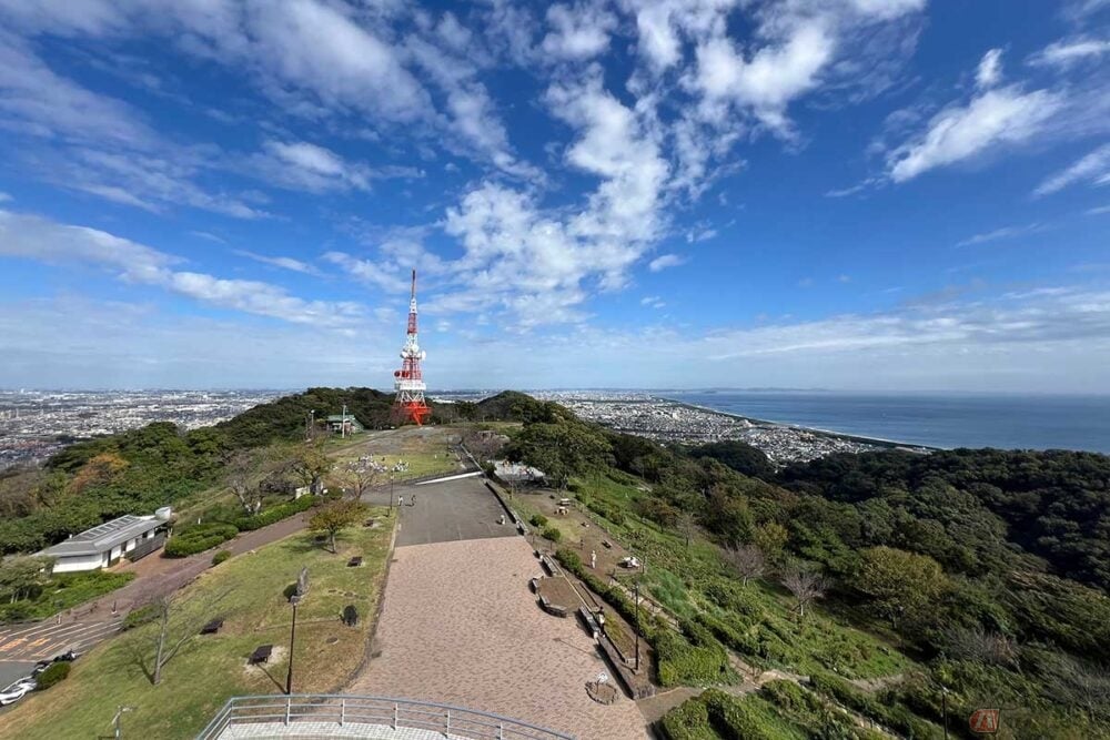 湘南から富士山まで360度の大パノラマ！ 神奈川県平塚市『湘南平』お手軽絶景ヒルクライム