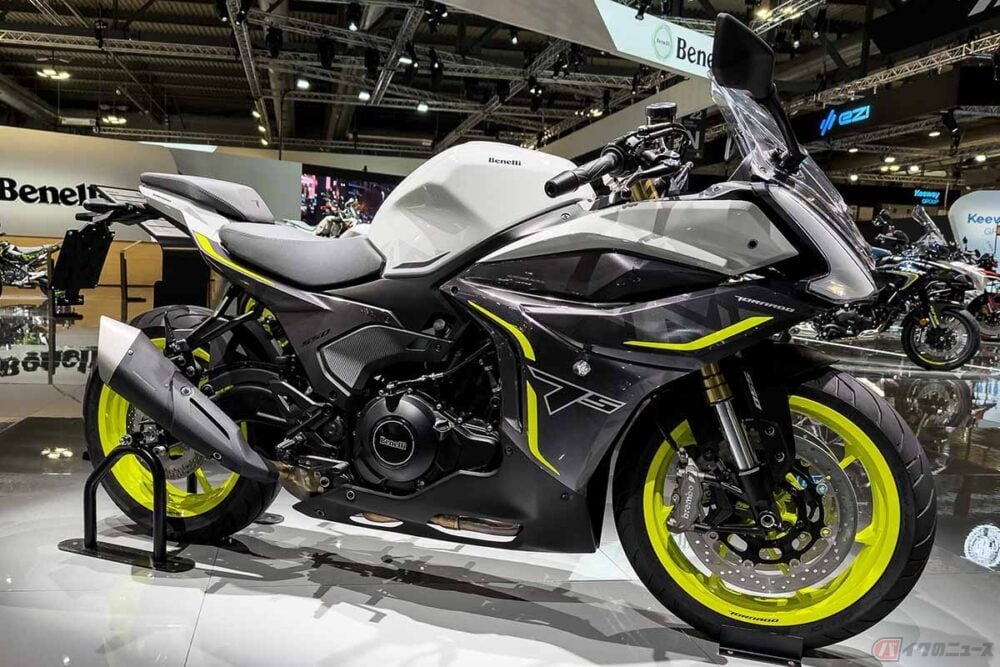 ベネリ製フルカウルモデルの新フラッグシップ!! 「トルネード550」登場