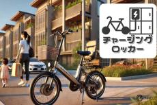 電動アシスト自転車の新たな充電スポット誕生!? マンションエントランスで充電できる「チャージングロッカー」登場