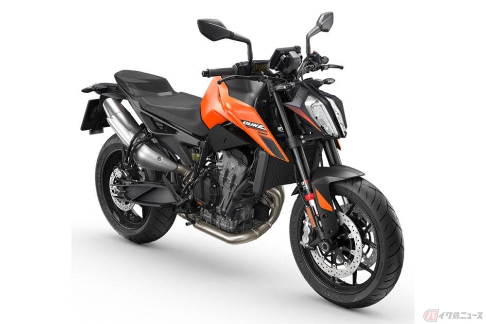 よりシャープなフロントマスクに!! KTM「790 DUKE」2025年モデル発表