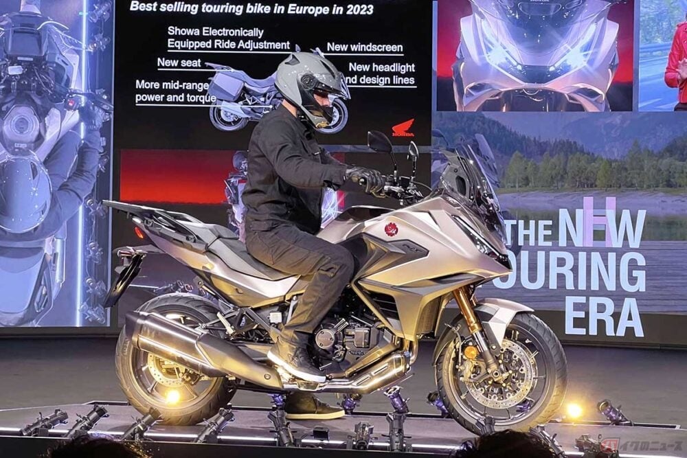 一体何処が変わったの？ 1月に発売されたばかりの大型スポーツツアラーホンダ「NT1100」