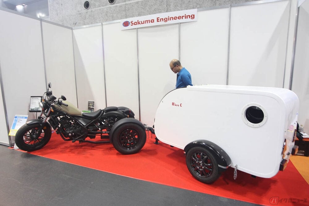 車検無し、250cc登録のバイクなのに車並みの積載量!? 牽引免許不要