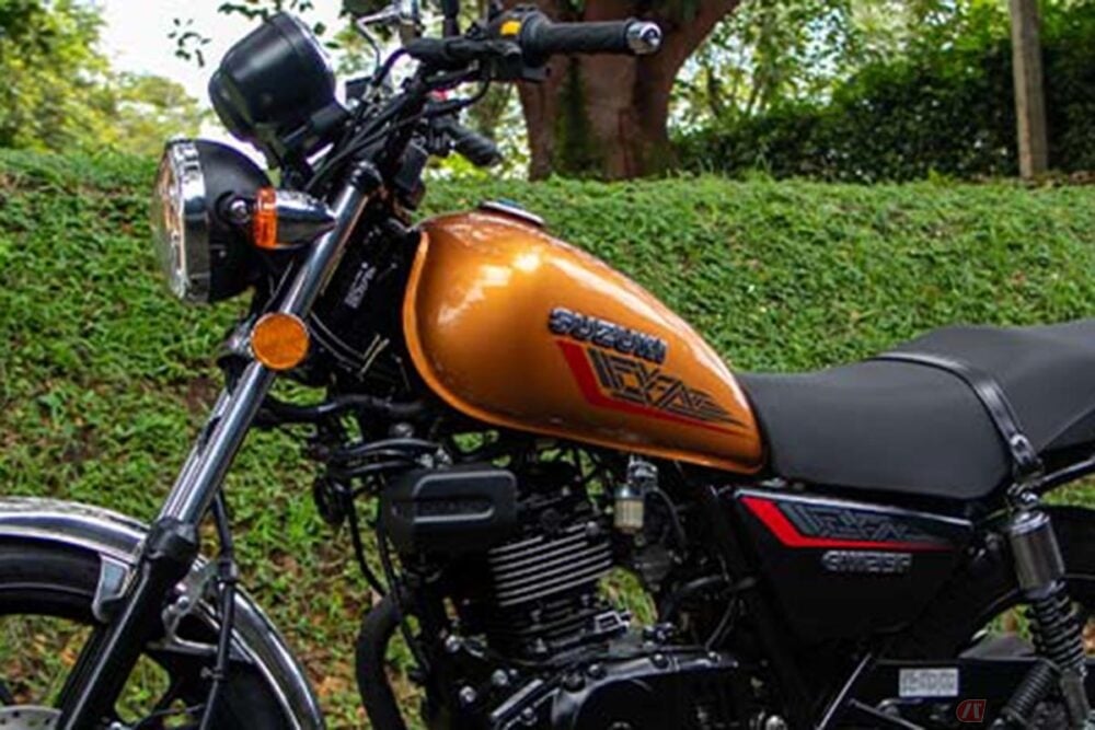 ■スズキ GN125 125cc 7,528km アメリカンスタイル 原付2種 実動 バイク 札幌発! スズキ「GN125」はグアテマラで独自の進化を遂げていた！ 派生モデルも