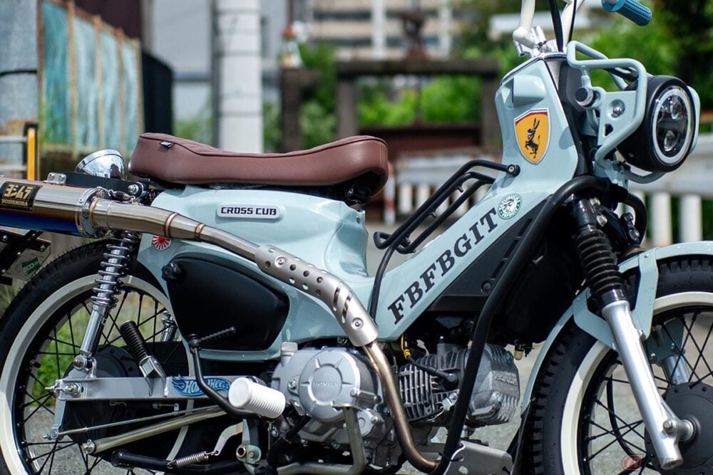 ホンダ「ハンターカブ」には負けない!! 新たなスタイルを開拓すべく ホンダ「ハンターカブ」には負けない!! 新たなスタイルを開拓すべく
