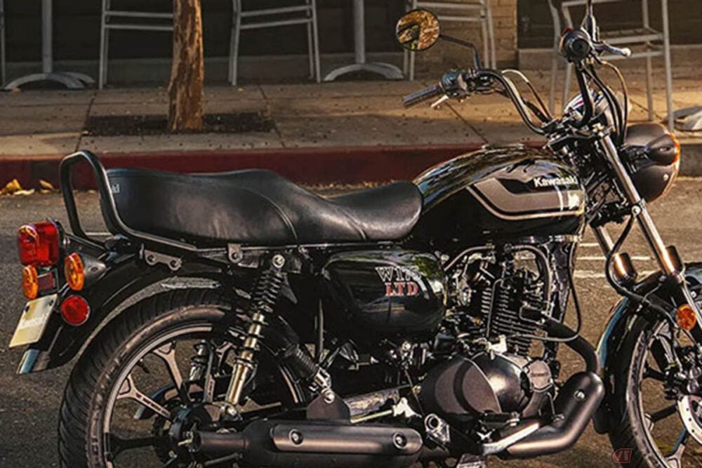 カワサキの“ジャメリカン”「LTD」復活!? ゆったりポジション＆分厚い段