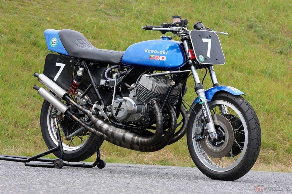 旧車はタイヤで走りが大きく変わる!!」 カワサキ「750SS