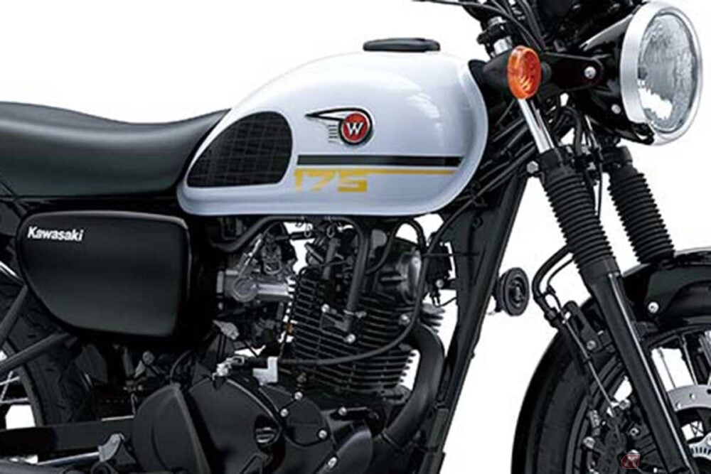 カワサキの軽量ネオレトロモデル「W175」の2026年モデルがインドネシア