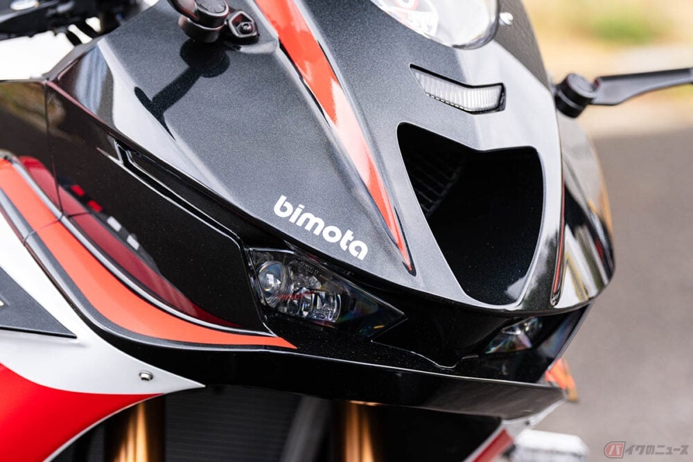 中免”で乗れるビモータ最新モデル「KB399」日本初公開!! カワサキ