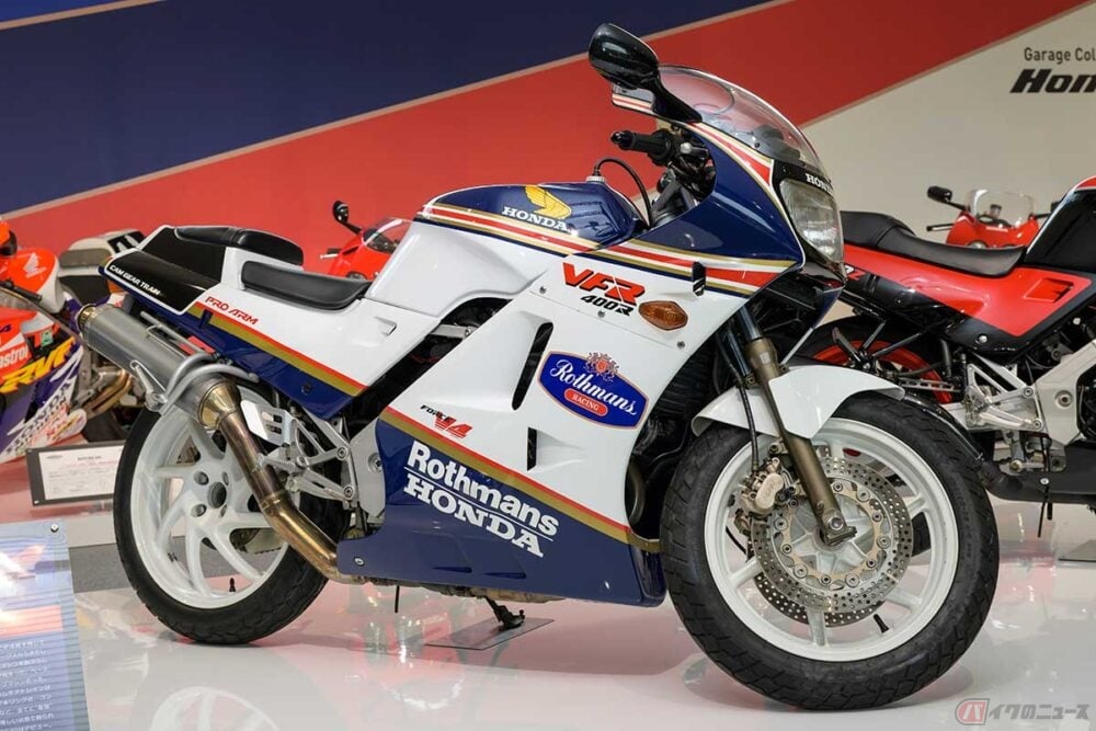 VFR400プロアーム 400ccクラスが沸いていた時代 市販車で「プロアーム」初採用!! ホンダ