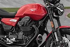 ★モトグッツィ　V7 850用　赤ヘッド モトグッツィ「V7 SPORT」にイタリアの超高速サーキットの名を冠した新